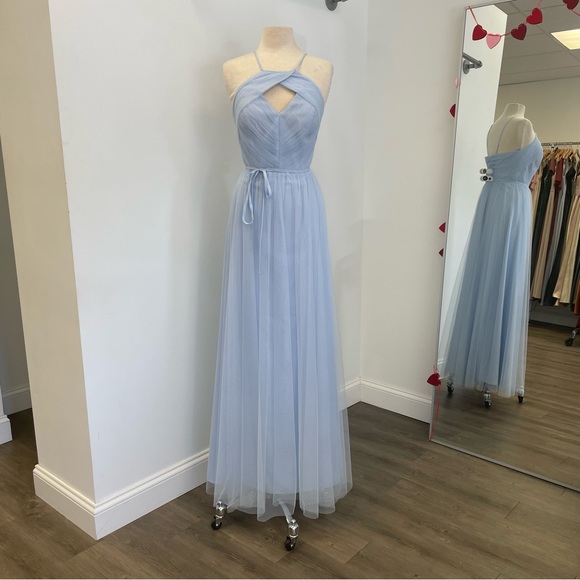 Marchesa | Dresses | Marchesa Caserta Ice Blue Tulle Bridesmaids Dress |  Poshmark